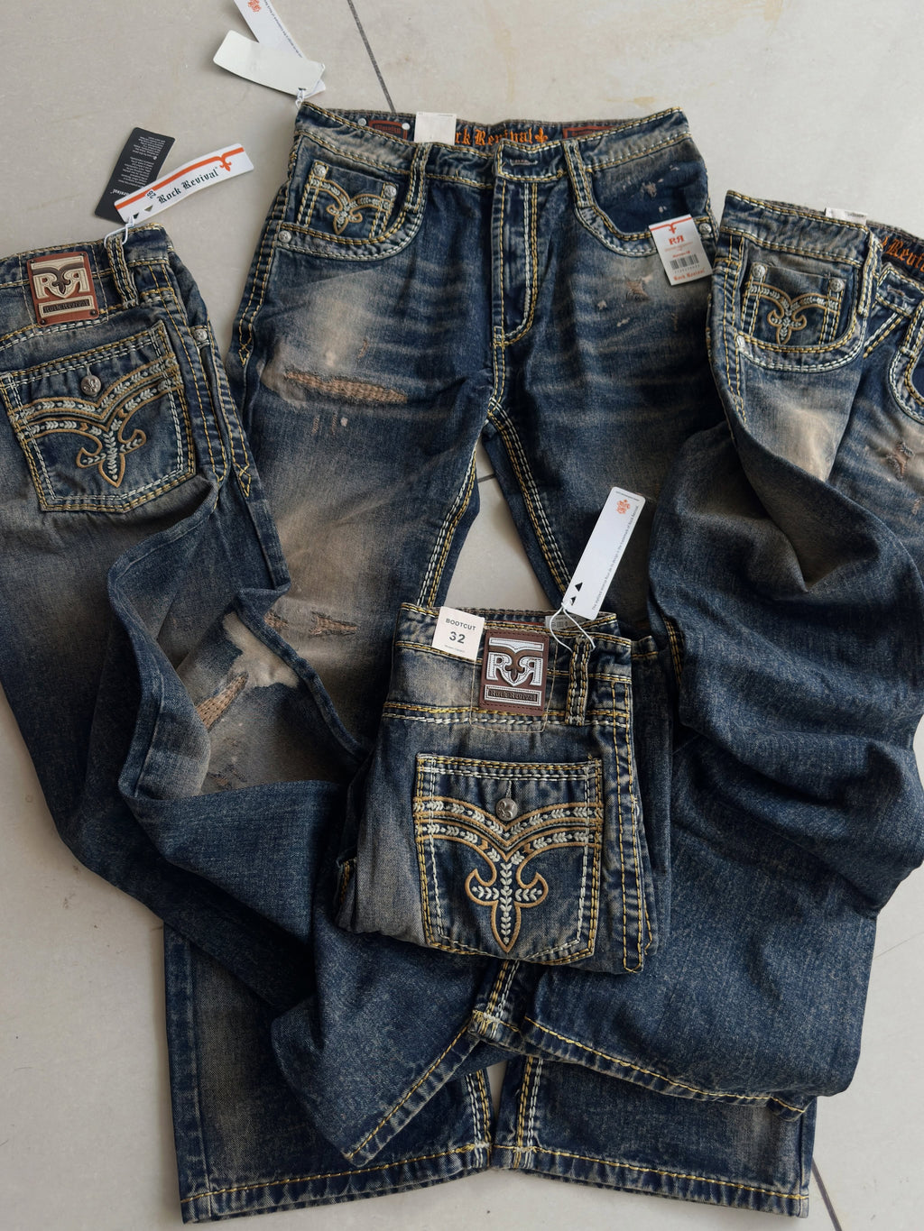 Men’s Regular-Fit Denim Jeans