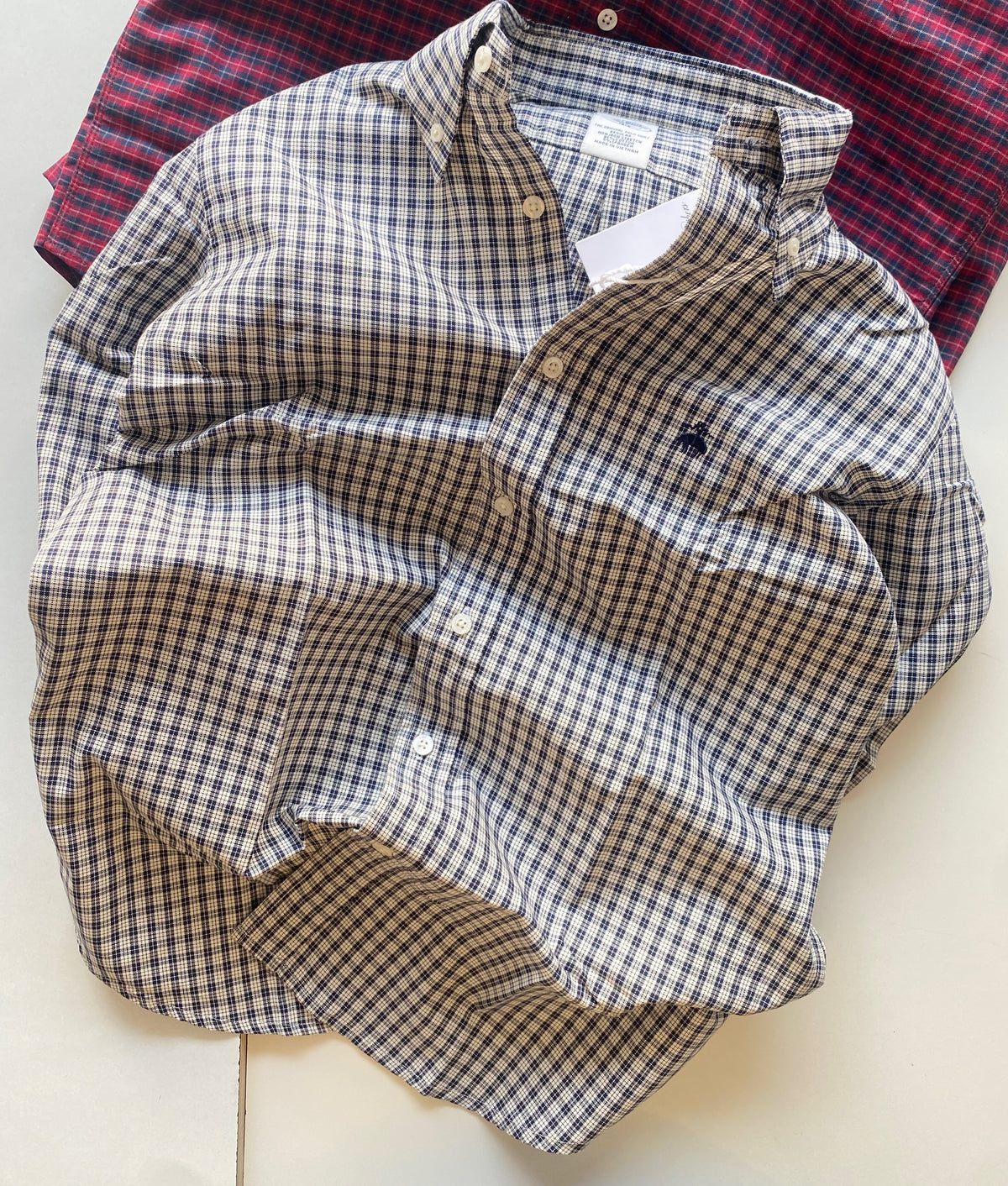 Maroon Micro-Check Everyday Shirt