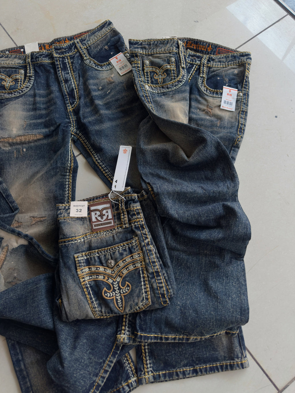 Men’s Regular-Fit Denim Jeans