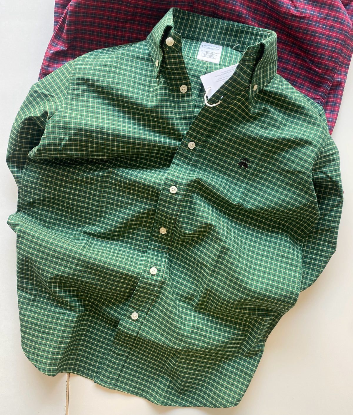 Maroon Micro-Check Everyday Shirt