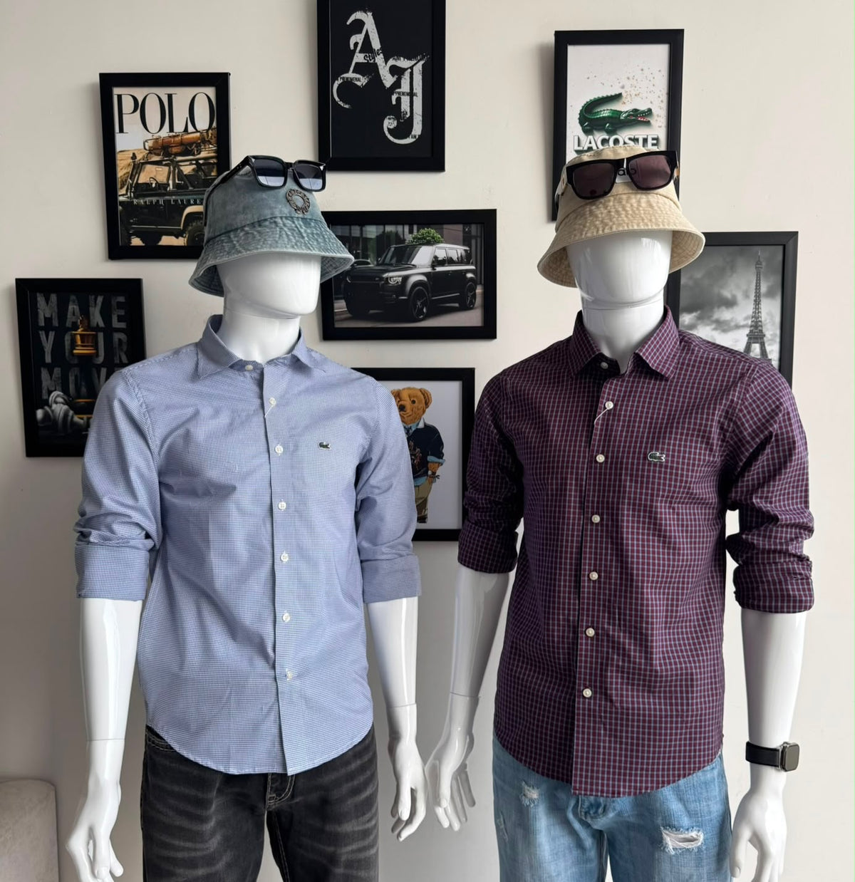 The Classic Checkered Shirt Combo
