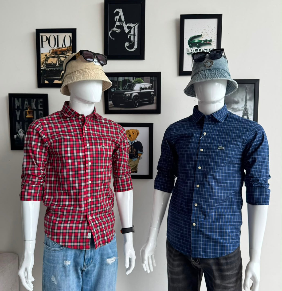 The Classic Checkered Shirt Combo